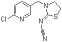 Thiacloprid molecular structure (CAS 111988-49-9)