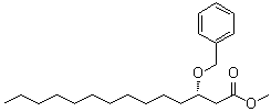 (3S)-3-(苯基甲氧基)十四烷酸甲酯分子结构 (CAS 112031-18-2)