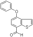 4-Phenoxybenzo[b]thiophene-7-carboxaldehyde molecular structure (CAS 1121583-63-8)