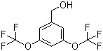 3,5-Bis(trifluoromethoxy)benzenemethanol molecular structure (CAS 1121586-22-8)