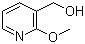 3-Hydroxymethyl-2-methoxypyridine molecular structure (CAS 112197-16-7)