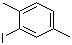 structure of CAS# 1122-42-5, 1,4-Dimethyl-2-iodobenzene;2,5-Dimethyl-1-iodobenzene; 2,5-Dimethyliodobenzene; 2-Iodo-p-xylene