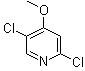 2,5-Dichloro-4-methoxypyridine molecular structure (CAS 1122090-95-2)