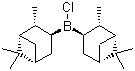 (+)-二异松蒎基氯硼烷分子结构 (CAS 112246-73-8)