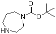 1-Boc-hexahydro-1,4-diazepine molecular structure (CAS 112275-50-0)