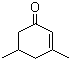 3,5-Dimethyl-2-cyclohexen-1-one molecular structure (CAS 1123-09-7)