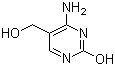 structure of CAS# 1123-95-1, 4-Amino-5-(hydroxymethyl)pyrimidin-2-ol;5-Hydroxymethylcytosine