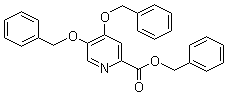 4,5-Bis(phenylmethoxy)-2-pyridinecarboxylic acid phenylmethyl ester molecular structure (CAS 112334-42-6)