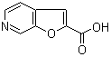 呋喃并[2,3-c]吡啶-2-甲酸分子结构 (CAS 112372-15-3)
