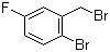 2-Bromo-5-fluorobenzyl bromide molecular structure (CAS 112399-50-5)