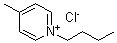 1-Butyl-4-methylpyridinium chloride molecular structure (CAS 112400-86-9)