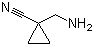 1-(Aminomethyl)cyclopropanecarbonitrile molecular structure (CAS 1124213-09-7)