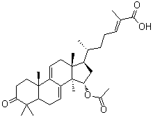 Ganoderic acid T-Q molecular structure (CAS 112430-66-7)