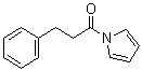结构式 CAS# 112448-69-8, 1-(1-氧代-3-苯基丙基)-1H-吡咯