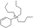 2-Cyclohexenyltributylstannane molecular structure (CAS 112520-99-7)