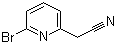 (6-溴吡啶-2-基)乙腈分子结构 (CAS 112575-11-8)