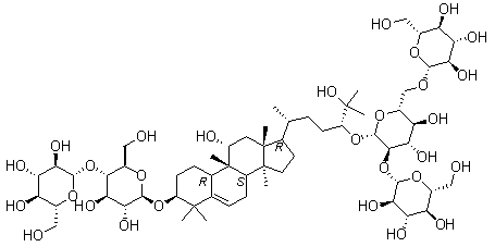Isomogroside V molecular structure (CAS 1126032-65-2)
