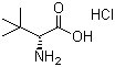 D-叔亮氨酸盐酸盐分子结构 (CAS 112720-39-5)