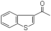 结构式 CAS# 1128-05-8, 3-乙酰硫茚; 3-乙酰苯并噻吩