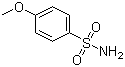 structure of CAS# 1129-26-6, 4-Methoxybenzenesulfonamide