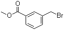 structure of CAS# 1129-28-8, Methyl 3-(bromomethyl)benzoate;3-(Bromomethyl)benzoic acid methyl ester