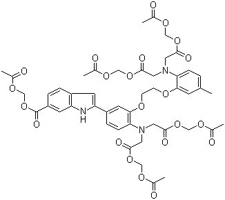 Indo 1-AM molecular structure (CAS 112926-02-0)