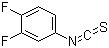 3,4-二氟苯异硫氰酸酯分子结构 (CAS 113028-75-4)