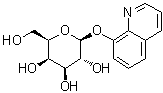 8-喹啉基 beta-D-吡喃半乳糖苷分子结构 (CAS 113079-84-8)