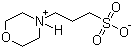 结构式 CAS# 1132-61-2, 3-吗啉丙磺酸; 3-(N-吗啡啉)丙磺酸