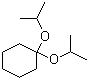 1,1-Diisopropoxycyclohexane molecular structure (CAS 1132-95-2)