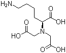 N,N-双(羧甲基)-L-赖氨酸分子结构 (CAS 113231-05-3)