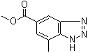 7-Methyl-1H-benzotriazole-5-carboxylic acid methyl ester molecular structure (CAS 1132638-93-7)