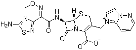 Cefozopran molecular structure (CAS 113359-04-9)