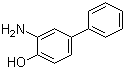 3-Amino-4-hydroxybiphenyl molecular structure (CAS 1134-36-7)