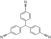 4,4',4''-Methylidenetrisbenzonitrile molecular structure (CAS 113402-31-6)