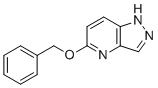 5-(phenylmethoxy)-1H-pyrazolo[4,3-b]pyridine molecular structure (CAS 1134328-01-0)