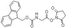 N-[(9H-Fluoren-9-ylmethoxy)carbonyl]glycine 2,5-dioxo-1-pyrrolidinyl ester molecular structure (CAS 113484-74-5)