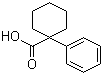structure of CAS# 1135-67-7, 1-Phenylcyclohexanecarboxylic acid;1-Phenylcyclohexane-1-carboxylic acid