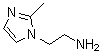 1-(2-Aminoethyl)-2-methylimidazole molecular structure (CAS 113741-01-8)