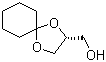 (R)-1,4-Dioxaspiro[4.5]decane-2-methanol molecular structure (CAS 113798-80-4)