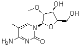 structure of CAS# 113886-70-7, 5-Methyl-2'-O-methylcytidine