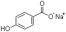 结构式 CAS# 114-63-6, 4-羟基苯甲酸钠