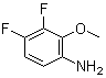 2-Methoxy-3,4-difluoroaniline molecular structure (CAS 114076-35-6)