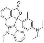 7-[4-(Diethylamino)-2-methylphenyl]-7-(1-ethyl-2-methylindol-3-yl)furo[3,4-b]pyridin-5-one molecular structure (CAS 114090-18-5)