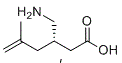 (S)-5,6-dehydro Pregabalin molecular structure (CAS 1141362-94-8)