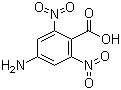 4-Amino-2,6-dinitrobenzoic acid molecular structure (CAS 114168-48-8)