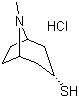exo-Tropine-3-thiol hydrochloride molecular structure (CAS 1141886-66-9)