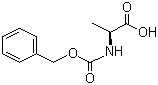 N-Carbobenzyloxy-L-alanine molecular structure (CAS 1142-20-7)