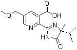 Imazamox molecular structure (CAS 114311-32-9)