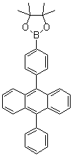 4-(10-phenylanthracen-9-yl)phenylboronic acid pinacol ester molecular structure (CAS 1143576-84-4)